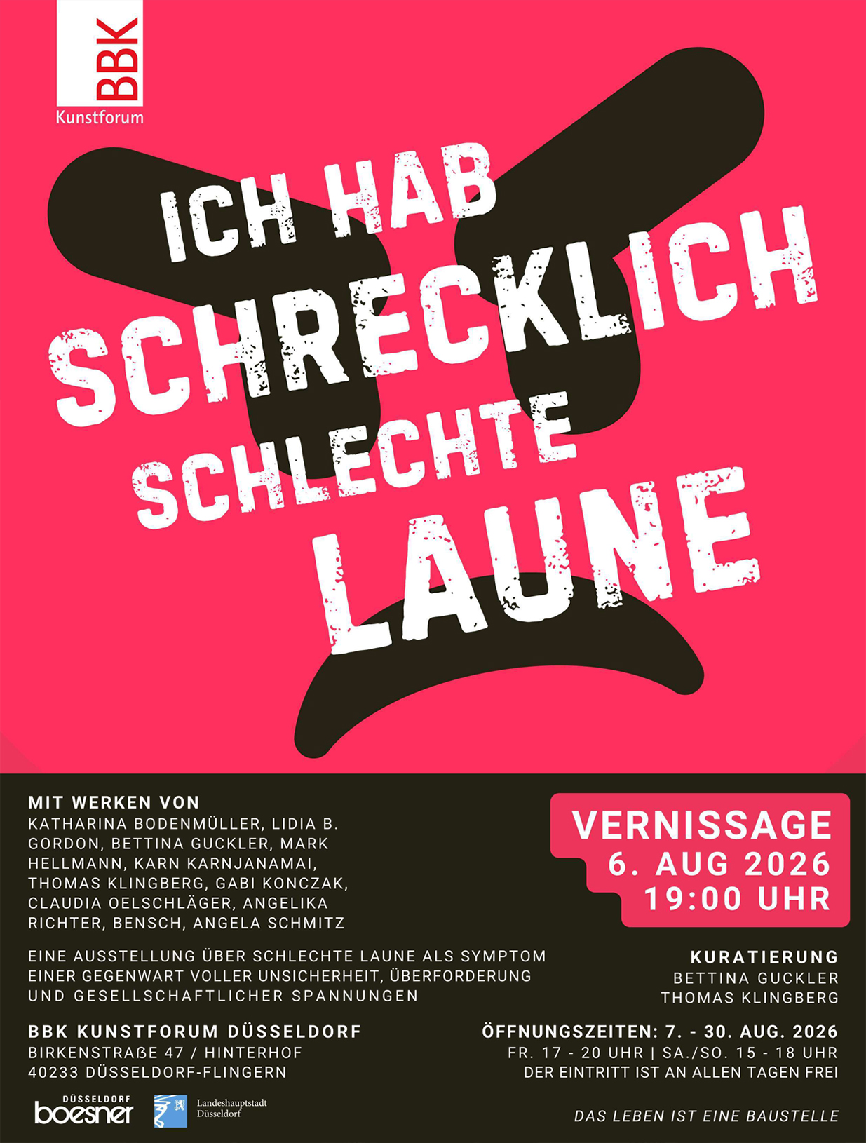 Ich hab schrecklich schlechte Laune