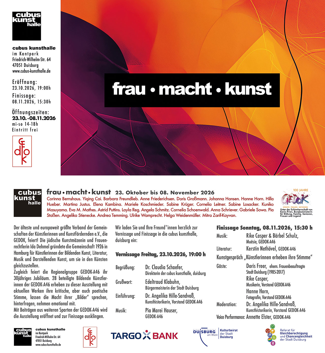 Frau, Macht, Kunst